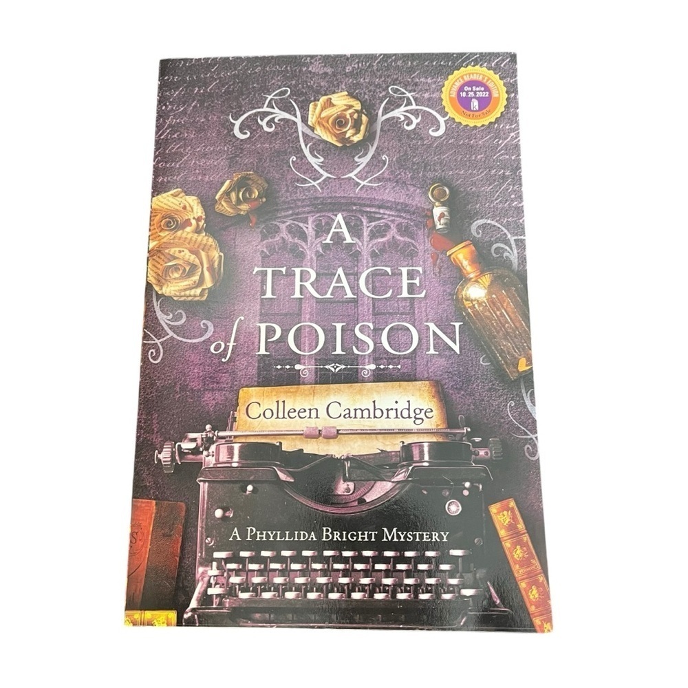 A Trace of Poison by Colleen Cambridge (Phyllida Bright Mystery #2) Book